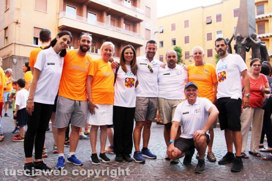 Viterbo - La passeggiata contro l'istiocitosi
