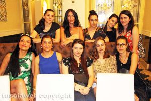 Viterbo - Stiliste e modelle del 14 luglio