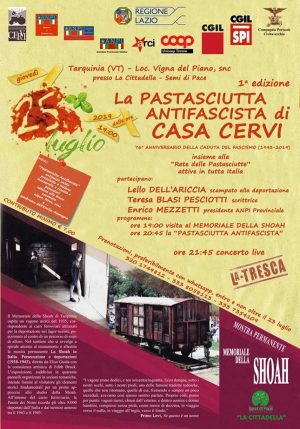 La pastasciutta antifascista di casa Cervi