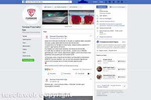 Viterbo - Il posto facebook della Farnese pneumatici