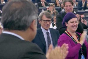 David Sassoli eletto presidente del parlamento europeo