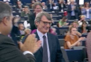 David Sassoli eletto presidente del parlamento europeo