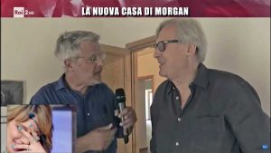Sutri - Enrico Lucci e Vittorio Sgarbi nel servizio di Realiti