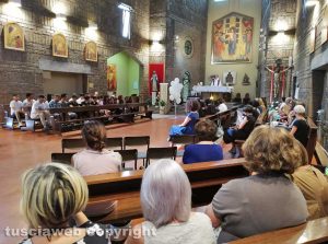 Viterbo - Giovane affogato nel lago di Bolsena - La messa per Joshua Chibueze Anyanwu