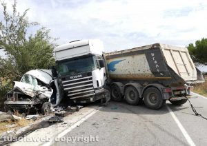  Tarquinia - L'incidente sull'Aurelia bis