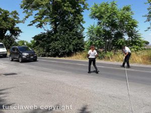 Viterbo - Incidente sulla Cassia nord