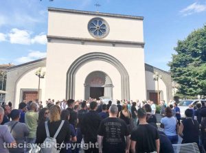 Vetralla - I funerali di Gabriele Prossomariti