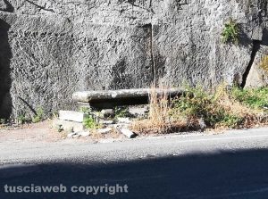 Viterbo - Degrado a viale Fiume