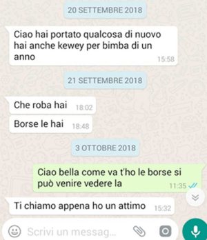 Tarquinia - Guardia di finanza - Il gruppo whatsapp dove si vendeva merce contraffatta
