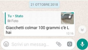 Tarquinia - Guardia di finanza - Il gruppo whatsapp dove si vendeva merce contraffatta
