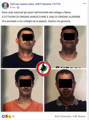 Il post di Soli non siamo nulla. UNITI Saremo TUTTO