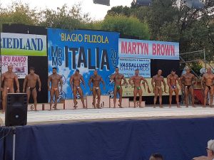 Body building - Le gare a Sapri