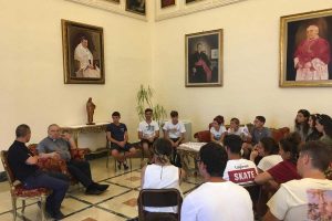 Palermo - I giovani dell'oratorio Villanova in Sicilia