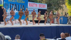 Body building - Le gare a Sapri