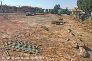 Sport - Calcio - I lavori al campo del Pilastro