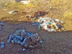 L'immondizia che c'era a Sant'Agostino