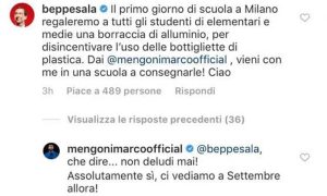 I post sul profilo Instagram di Marco Mengoni e l'affettuoso botta e risposta con il sindaco di Milano Giuseppe Sala