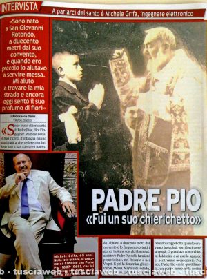 L'intervista di Michele Grifa al settimanale Grand Hotel