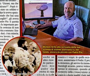 L'intervista di Michele Grifa al settimanale Grand Hotel
