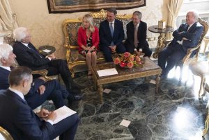 Roma - Il gruppo per le Autonomie al Quirinale
