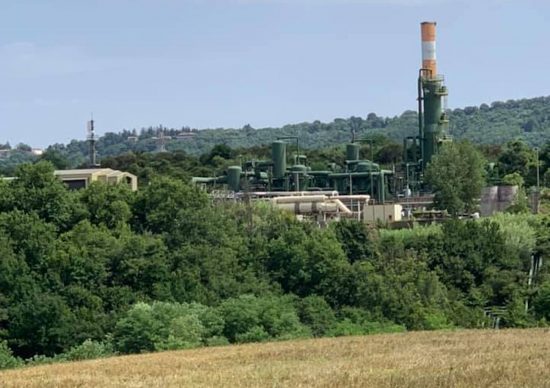 Latera - La centrale geotermica