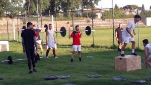 Sport - Calcio - L'allenamento del Bomarzo