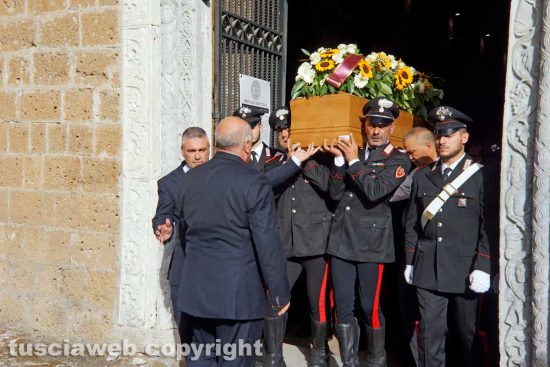 Castel Sant'Elia - I funerali di Daniele Gatti
