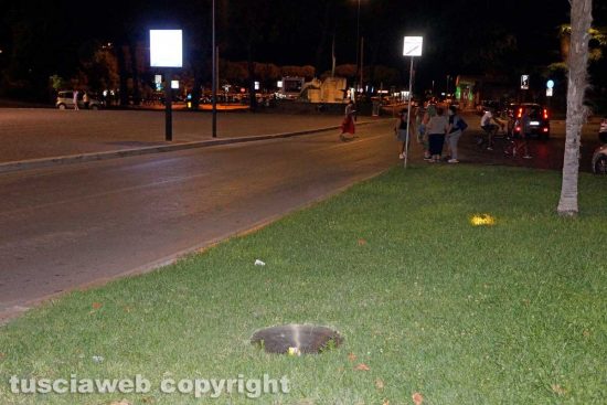 Viterbo - L'A12 venerdì sera in via Marconi