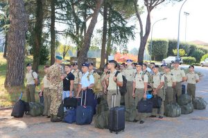 Viterbo - Il tirocinio del corso per allievi marescialli