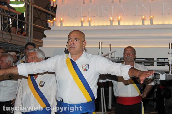 Il capofacchino Sandro Rossi