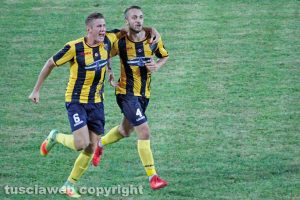 Sport - Calcio - Viterbese - Federico Baschirotto e Stefano Antezza