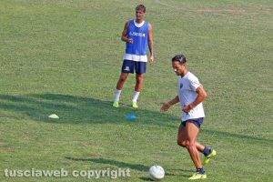 Sport - Calcio - Viterbese - Andrea De Falco e Daniel Bezziccheri
