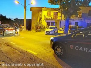Montefiascone - L'incidente stradale sulla Verentana