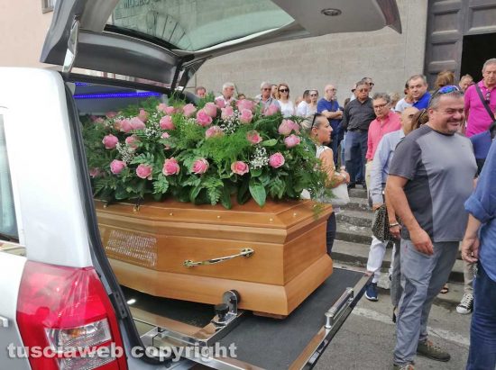 Viterbo - I funerali di Mara Nocilli