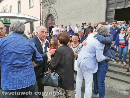 Viterbo - I funerali di Mara Nocilli