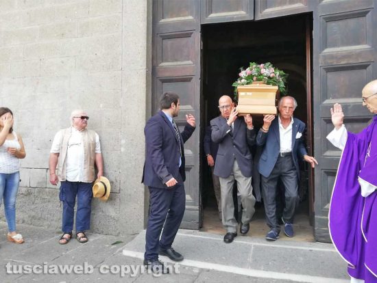 Viterbo - I funerali di Mara Nocilli