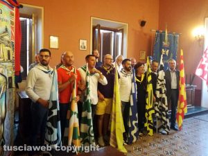 Ronciglione - La presentazione delle corse a vuoto dei cavalli 2019