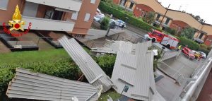 Maltempo - Intervento dei vigili del fuoco in Lombardia