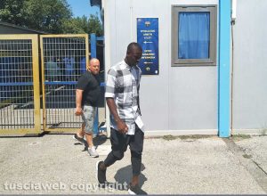 Sport - Calcio - Mamadou Tounkara allo stadio Rocchi