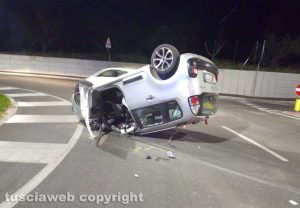 Capodimonte – Scontro tra due auto, cinque feriti