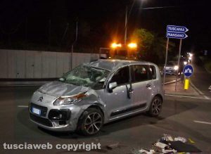 Capodimonte – Scontro tra due auto, cinque feriti