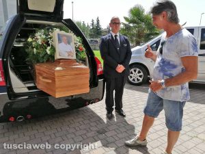 Viterbo - Il funerale di Luigi Matteucci