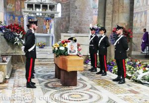 Castel Sant'Elia - I funerali di Daniele Gatti