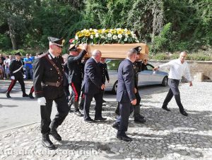 Castel Sant'Elia - I funerali di Daniele Gatti