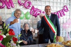 Montalto di Castro - Festeggiati i 100 anni di Nonna Italia