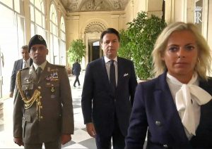 Giuseppe Conte al Quirinale