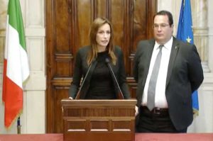 Lucia Borgonzoni e Claudio Durigon