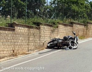 Vetralla - L'incidente in località La Botte