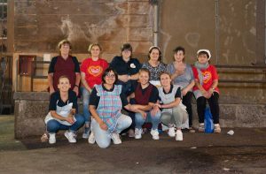 Viterbo - La pro loco di Canepina e il comitato festeggiamenti di Santa Corona per la cena dei facchini