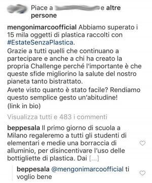I post sul profilo Instagram di Marco Mengoni e l'affettuoso botta e risposta con il sindaco di Milano Giuseppe Sala